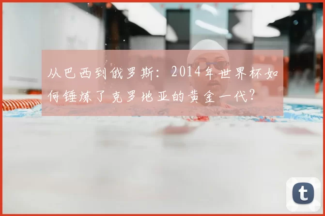 从巴西到俄罗斯:2014年世界杯如何锤炼了克罗地亚的黄金一代?