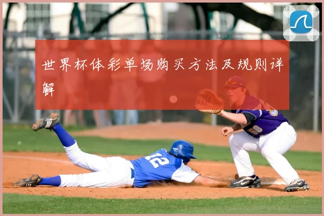 世界杯体彩单场购买方法及规则详解